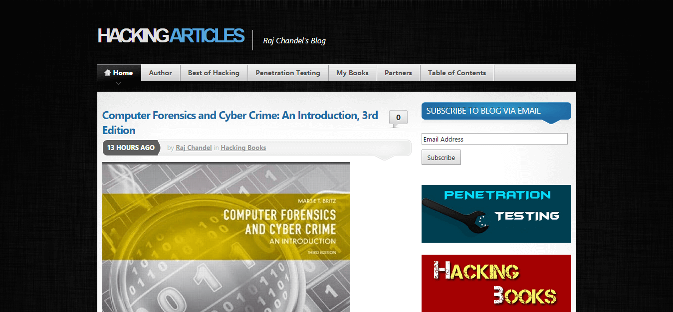 Blog Seguridad Hacking Articles