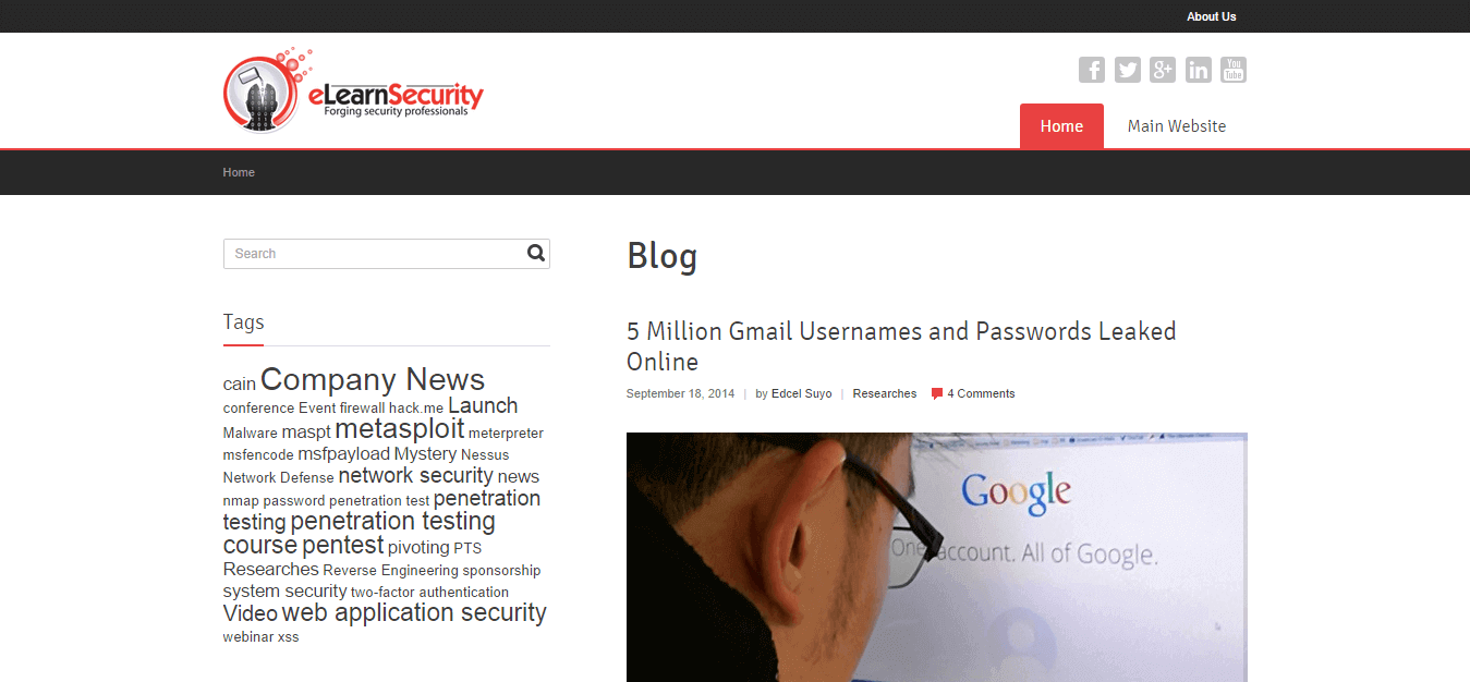 Blog eLearn Security