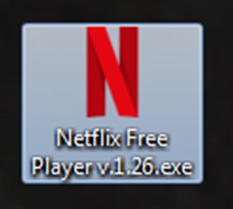 Icono de Netflix con Malware - Stealer