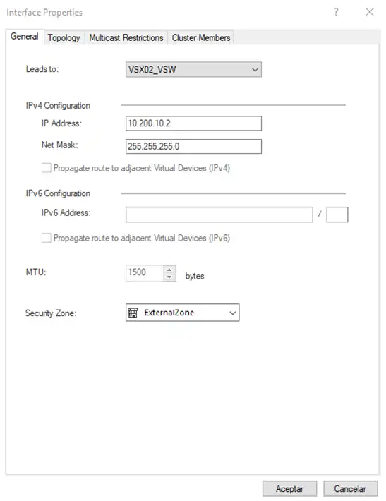 Creando un laboratorio de  VSX de CheckPoint