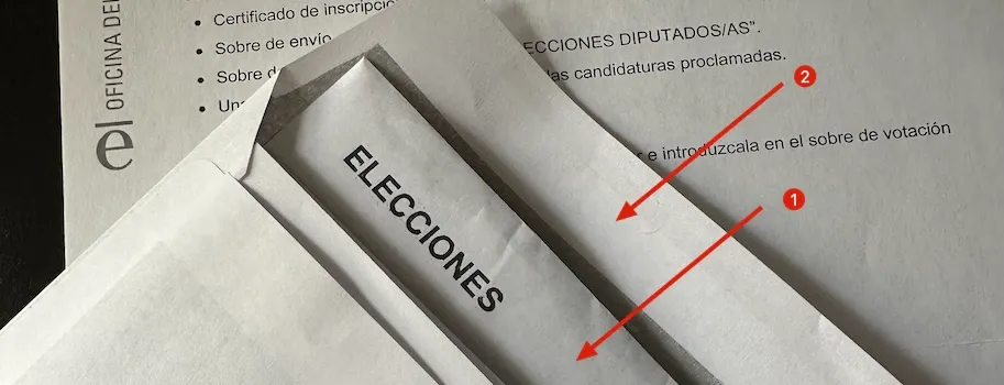 Sobres de Voto por Correo España