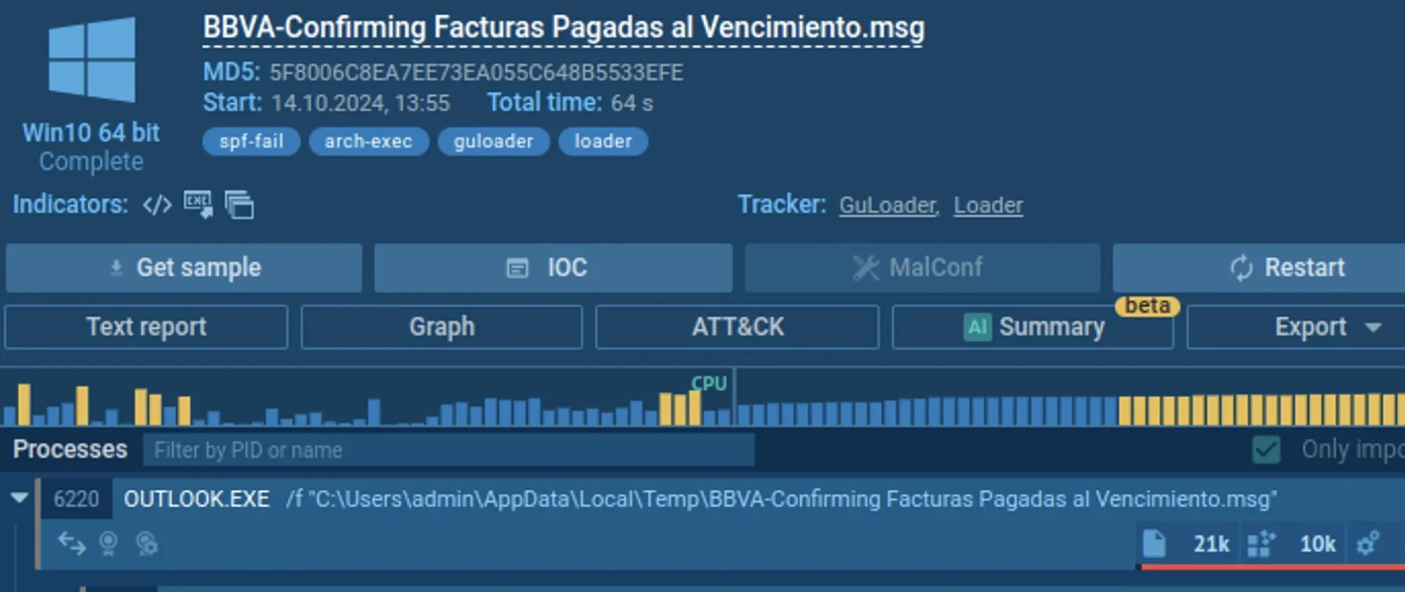 BBVA-Confirming Facturas Pagadas al Vencimiento