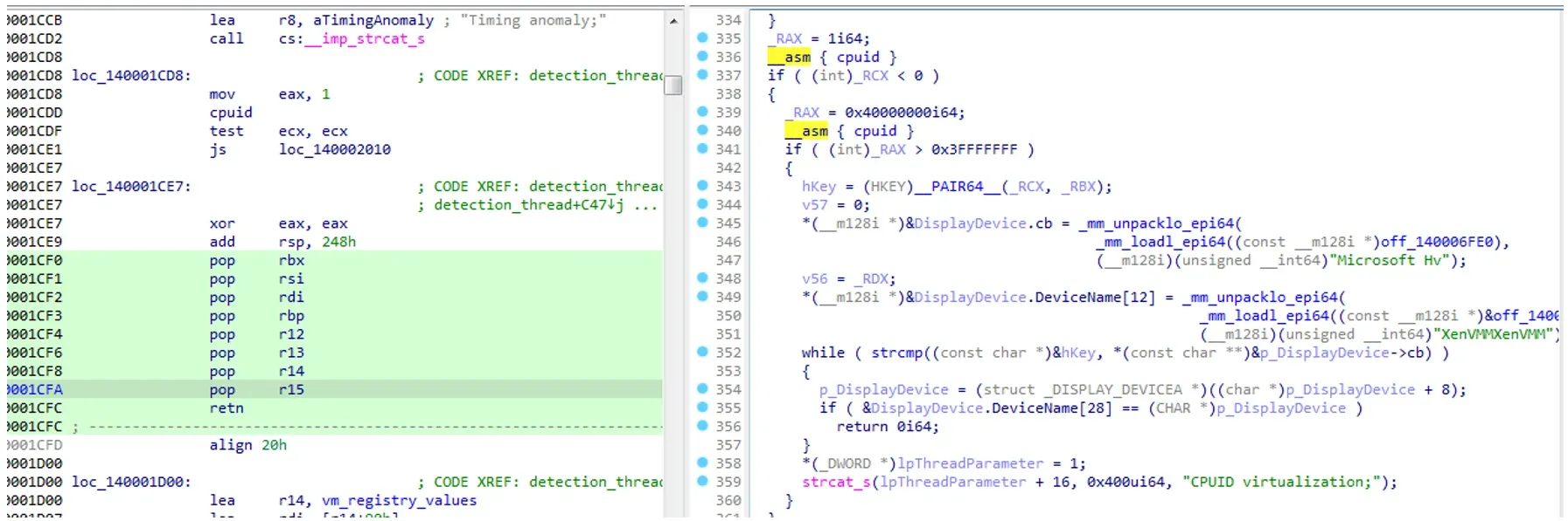 Detección Hypervisor