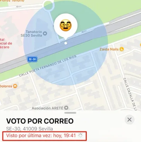 Visto por última vez en Sevilla
