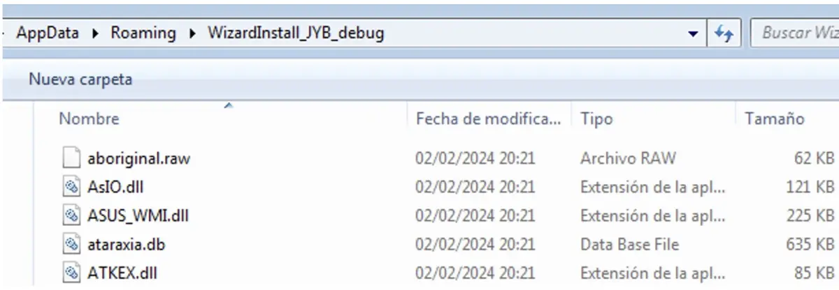 Copia de Ataraxiadb a AppData