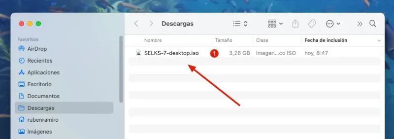 Descarga de imagen .iso de SELKS