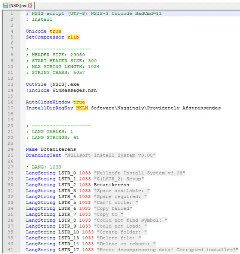 Script NSIS