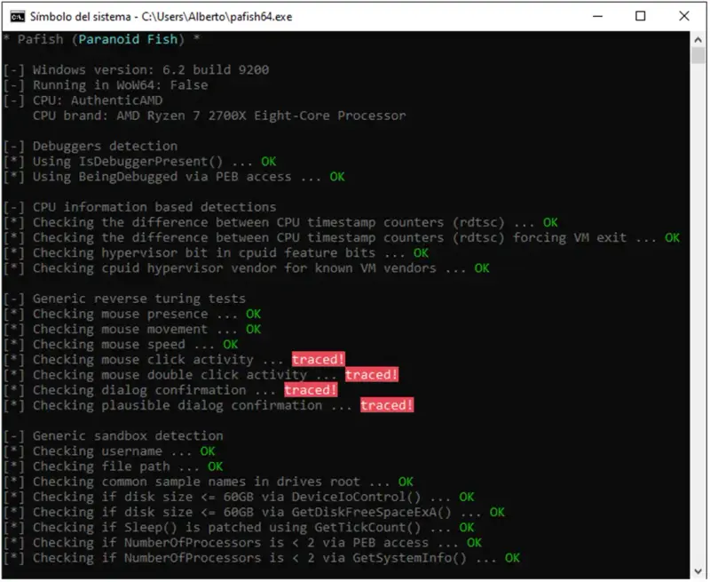 pafish64 Malware