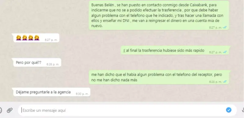 Como comprobaría el banco nuestra identidad
