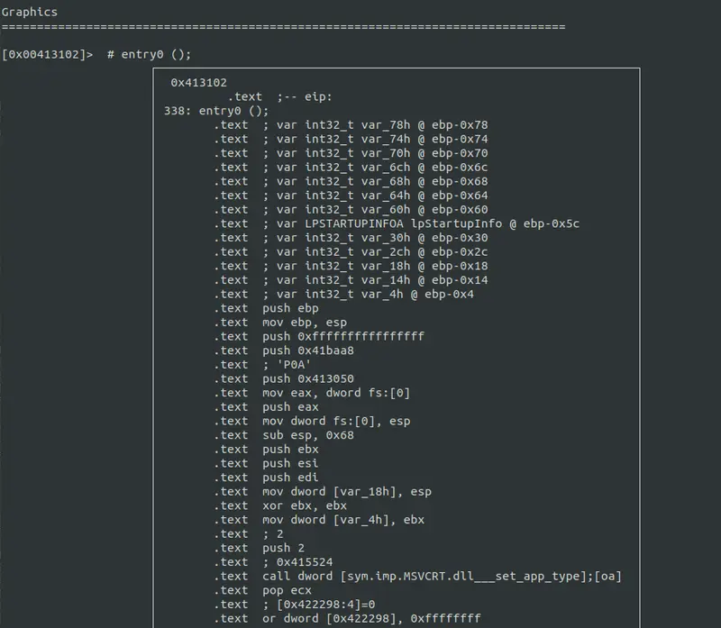 Grafico Info Script Analisis de Malware by Rafa