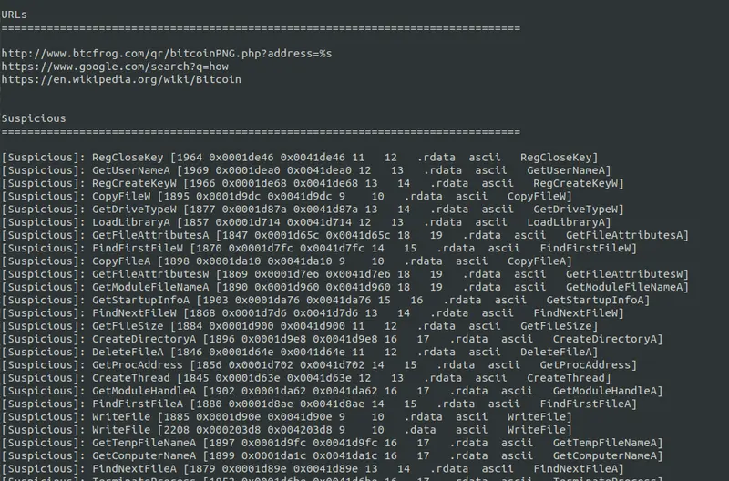 URLs Sospechosas Info Script Analisis de Malware by Rafa