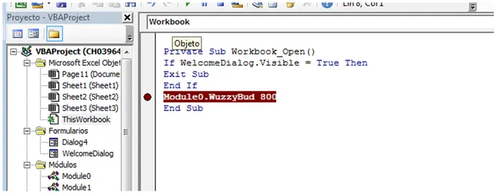 Breakpoints sospechosos en XLS - Excel