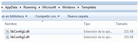 libConfigg.dll y libConfig2.dll