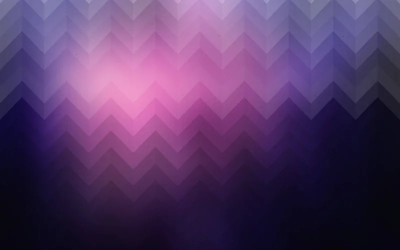 Fondo abstracto de zigzag en tonos púrpura y rosa con brillo central